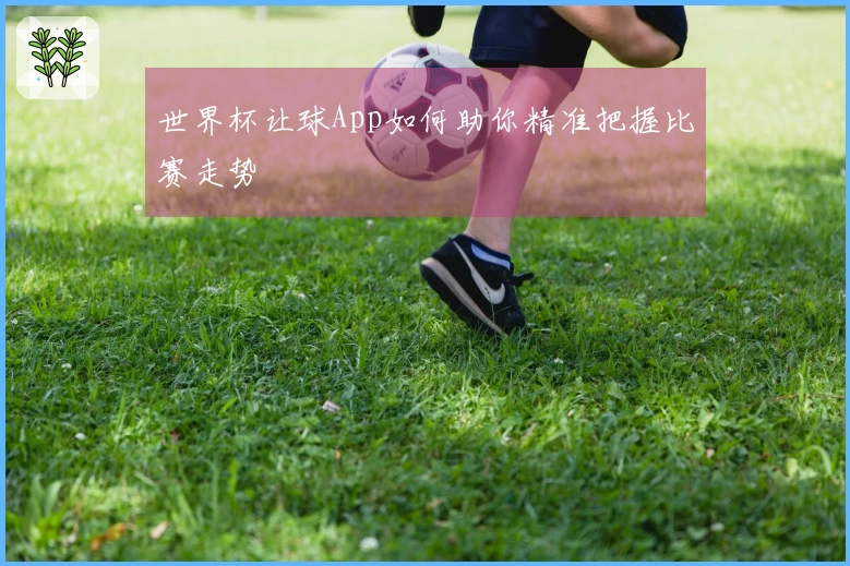 世界杯让球App如何助你精准把握比赛走势